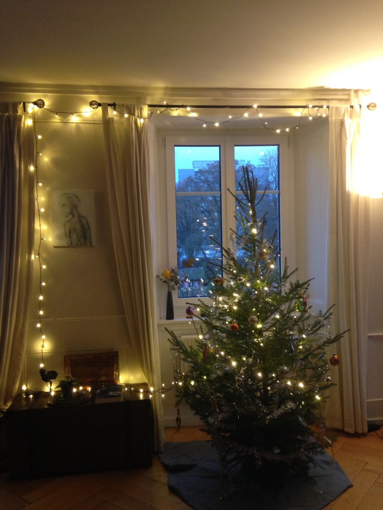 El árbol de navidad de Jacques et Valèrie El árbol de navidad de Jacques et Valèrie
