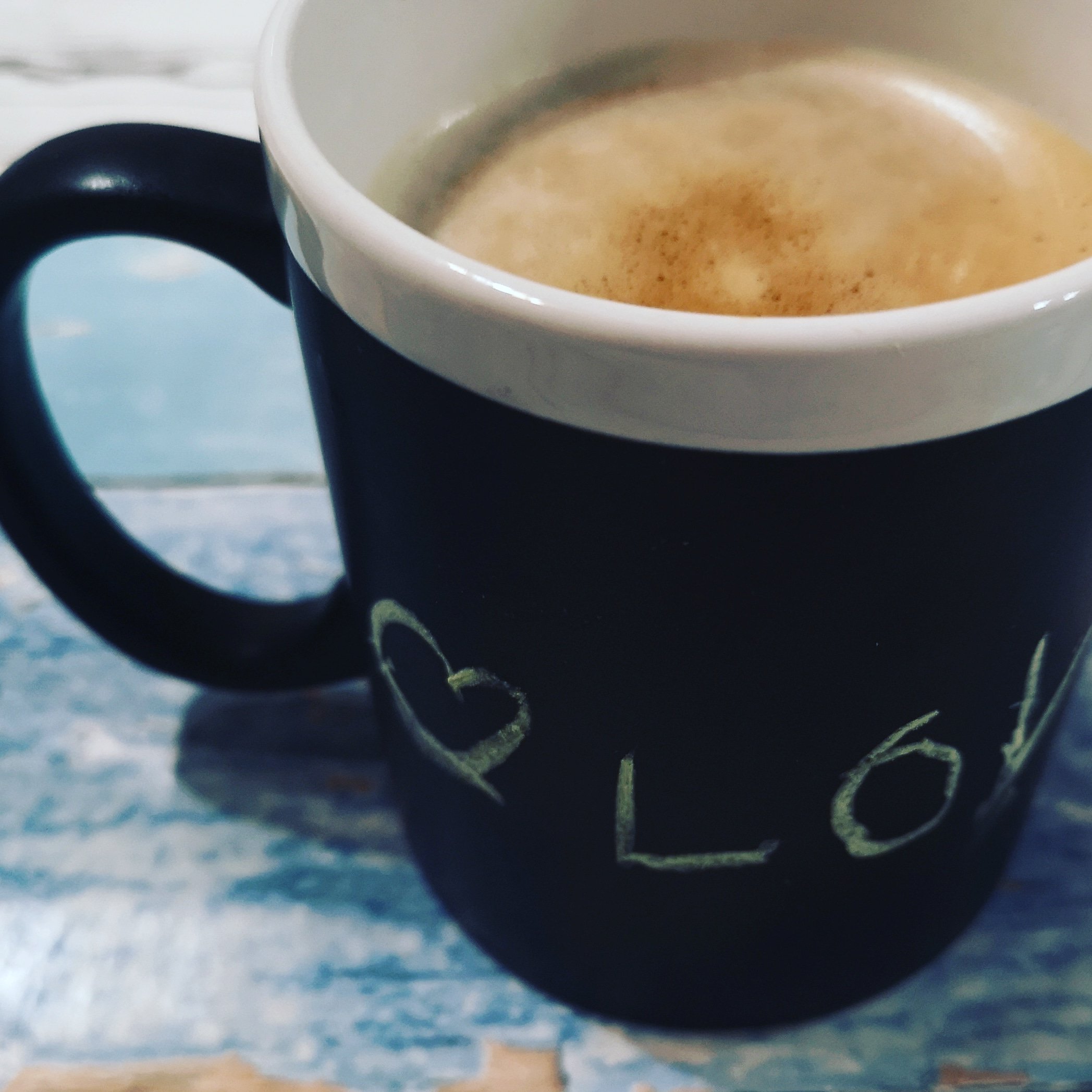 Love Taza pizarra love